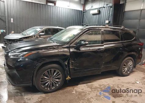2021 Toyota Highlander Platinum из США, поврежденный, VIN 5TDFZRBH3MS149447